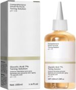 100ML Ordinary-Glycolic Acid 7% Toning Resurfacing,Glycolic Sour 7% Toner, Solution for Blemishes and Acne（1）