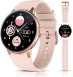 1.3'' Smart Watch Answer/Make Calls, HD Touchscreen Always-on Display Watches For Women with Ai Control Call/Text, SmartWatch for Android and iOS Phones with Heart Rate, Blood Oxygen, Sleep Monitor.