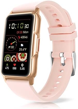 Smart Watch Fitness Tracker with Heart Rate Blood Oxygen Blood Pressure Sleep Monitor 100 Sports Modes Step Calorie Counter Activity Health Trackers IP68 Waterproof for Android Phones iPhone Women Men