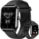 Fitness Tracker Answer/Make Call, 1.8" Activity Trackers and Smartwatches with Blood Oxygen/Heart Rate/Sleep Monitor, 100 Sports, IP68 Waterproof Step Calorie Counter Pedometer for Android iPhone