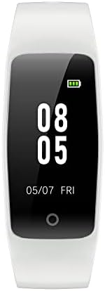 GRV Fitness Tracker Non Bluetooth Fitness Watch No App No Phone Required Waterproof Pedometer Watch with Steps Calories Counter Sleep Tracker for Men Women Parents (Gray)