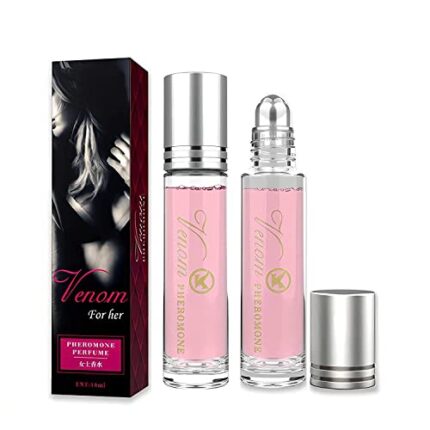2pc Lunex Ferro Perfume, Ferromont Roll-on Perfume, P_h_e romone Perfume, Ferromont Perfume Oil, Travel Perfume Long Wear, Perfume for Men and Women (Miss)