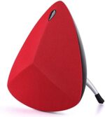 ASIMOM Home Wireless Bluetooth Speaker, 30W Powered Speakers with Loud Bass, Wireless Stereo Pairing, 10H Playtime, Modern Style for Home and Office-Red