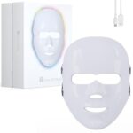 Aimeryup 7-Color LED Face Mask, PDT Light Therapy Facial Mask, Home Skin Care, Rejuvenation Photon Facial Mask, Improves Skin Issues, Anti-Aging, Improves Mask for Wrinkles