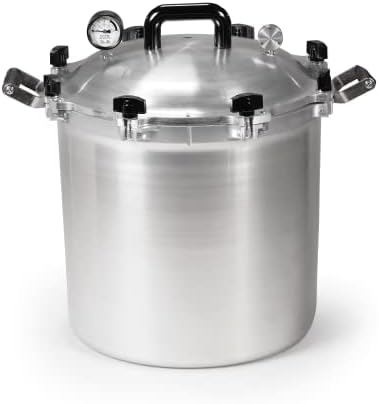 All American 1930: 41.5qt Pressure Cooker/Canner (The 941) - Exclusive Metal-to-Metal Sealing System - Easy to Open & Close - Suitable for Gas or Electric Stoves - Made in the USA