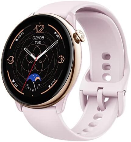 Amazfit GTR Mini Smart Watch for Women,14-Day Battery Life, Sports Watch with GPS, 5 Satellite Positioning Systems, Fitness Health Tracker with Heart Rate, SPO₂ Monitoring,5 ATM Water Resistance,Pink