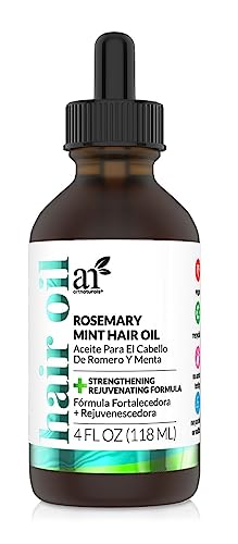 Artnaturals ROSEMARY MINT HAIR OIL 4OZ