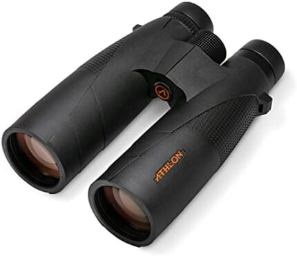 Athlon Optics 15x56 Cronus G2 UHD Black Binoculars with Eye Relief for Adults and Kids, High-Powered Binoculars for Hunting, Birdwatching, and More