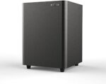 BESTISAN Powered Subwoofer, Deep Bass Subwoofer, Down Firing Sub in Compact Size, Easy Setup with Home Theater System, TV, Receiver, Speakers (RCA Cable Included, Black),SW65C