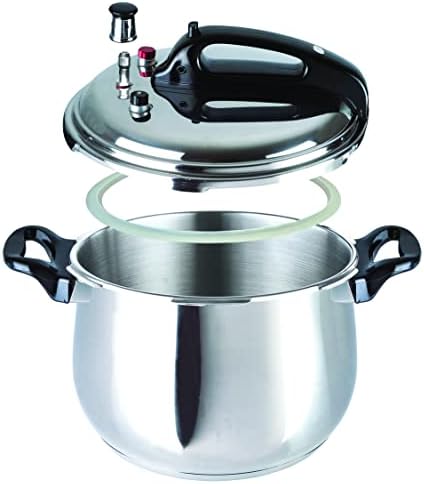 Bene Casa 33868 5.3-quart stainless steel pressure cooker.