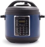 Blue Diamond Ceramic Nonstick, 16-in-1 6QT Electric Pressure Cooker, Slow Cooker, Rice Cooker, Yogurt Maker, Saute, Steamer and More, Programable, Dishwasher Safe Pot, PFAS-Free, Blue