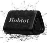Bobtot Bluetooth Speakers Portable Wireless Speaker - IPX7 Waterproof HD Stereo Sound Rich Bass Outdoor Speakers with Clear Built-in Mic TWS Dual Pairing 15 Hours Playtime for Home Travel Camping