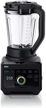 Braun JB9040BK TriForce Power Blender 1600W, 68oz, iTexture Control,Black