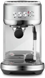 Breville Bambino Plus Espresso Machine,64 Fluid Ounces, Brushed Stainless Steel, BES500BSS