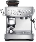 Breville Barista Express® Impress Espresso Machine, 2 Liters, Brushed Stainless Steel, BES876BSS