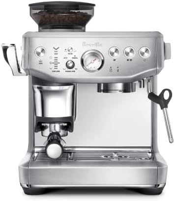 Breville Barista Express® Impress Espresso Machine, 2 Liters, Brushed Stainless Steel, BES876BSS