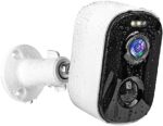 Cameras for Home Security, 1080P Security Cameras Wireless Outdoor with Motion Detection, Spotlight/Siren Alarm, Color Night Vision, 2-Way Talk, Waterproof SD/Cloud Storage Battery Powered WiFi Camera