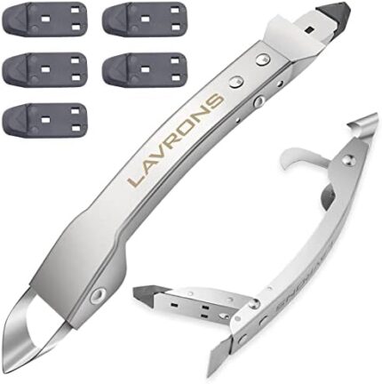 Caulking Tool Made of Stainless Steel Material,Carbide Scraper 4 in 1 Grout Removal Caulking Tips Tools & Home Improvement Caulk Remover for Kitchen Bathroom Window Sink Tile Joint