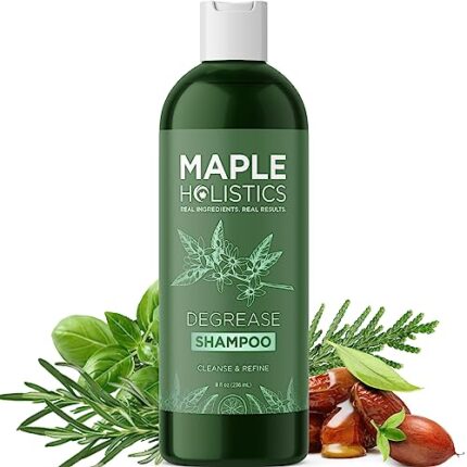 Degrease Shampoo for Oily Hair Care - Clarifying Shampoo for Oily Hair and Oily Scalp Care - Deep Cleansing Shampoo for Greasy Hair and Scalp Cleanser for Build Up with Essential Oils for Hair