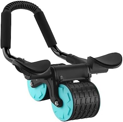 Elbow Support Automatic Rebound Abdominal Wheel，Ab Roller for Abdominal Exercise Machine，Abs Workout Equipment，Dolly Core Strengthening Trainer Fitness Belly Training