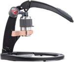 Flair Espresso Maker PRO 2 (Black) - An all manual lever espresso maker with stainless steel brew head and pressure gauge