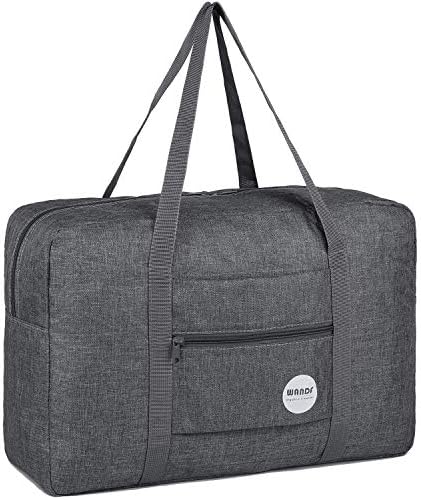 For Spirit Airlines Personal Item Bag 18x14x8 Travel Duffel Bag Underseat Foldable Carry-on Luggage for Women