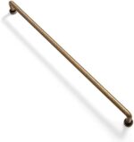 Goo-Ki 6 Pack Vintage Cabinet Bar Pulls 12.6'' Hole Center Retro Brass Drawer Handles Closet Classic Ancient Brass Home Improvement Hardware