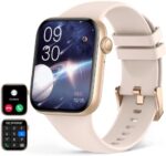 HOETEK Smart Watch with Call Function, 1.95" Full Touch Bluetooth Call Smartwatch for Men Women, Fitness Tracker with Heart Rate Monitor, Sleep Monitor, IP67 Waterproof Compatible