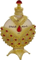 Hareem Al Sultan KHADLAJ PERFUMES Concentrated Perfume Oil Gold for Women, 1.18 Ounce