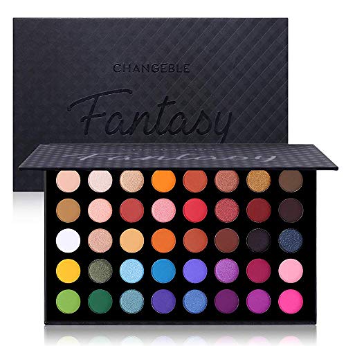 Highly Pigmented Eye Makeup Palette, Matte Shimmer Metallic Eyeshadow Pallet Highly Pigmented Eye Makeup Palette, Matte Shimmer Metallic Eyeshadow Pallet Long Lasting Blendable Natural Colors Make Up Eye Shadows Cosmetics Gift Kit
