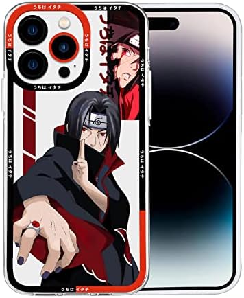 IIHSVVIUO for iPhone-15 Cartoon Anime Case Anime Character Case TPU Transparent Soft Material Shockproof Phone Case Boys and Girls (Cool Anime Case for iPhone-15)