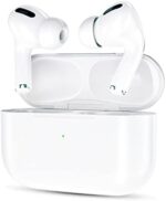 KLUD Earbuds Wireless Bluetooth Earbuds HiFi Stereo Effect Active Noise Cancelling Waterproof IPX7 Long Battery Life(White)