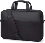 LIGHT FLIGHT 17.3 Inch Laptop Bag, Expandable Briefcase for Men Women,Slim Laptop Case for Computer,Travel Business Bag,Black