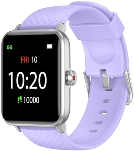 LIVIKEY Smart Watch, Fitness Tracker with Heart Rate Monitor, Blood LIVIKEY Smart Watch, Fitness Tracker with Heart Rate Monitor, Blood Oxygen, Sleep Tracking, 41mm Smartwatch 5ATM Waterproof with Pedometer for Women Men Compatible with Android iPhone iOS