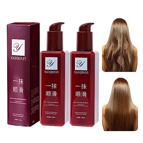 LUOBU 2PCS Nourishing Hair Conditioner,Hair Smoothing Leave-in Conditioner,A Touch of LUOBU 2PCS Nourishing Hair Conditioner,Hair Smoothing Leave-in Conditioner,A Touch of Magic Hair Care,Deep Conditioning Treatment for Curly, Dry, Damaged Hair (2PCS)