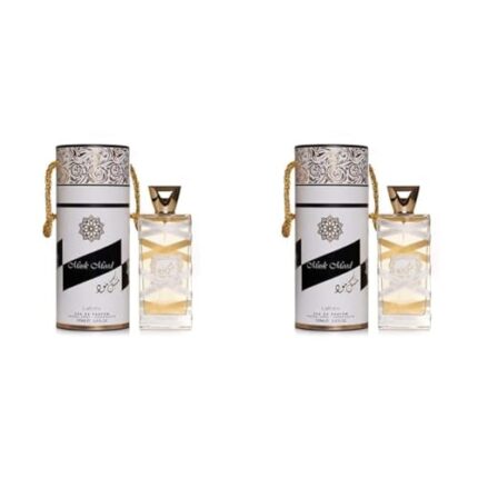Lattafa Musk Mood for Unisex Eau de Parfum Spray, 3.4 Ounce (Pack of 2)