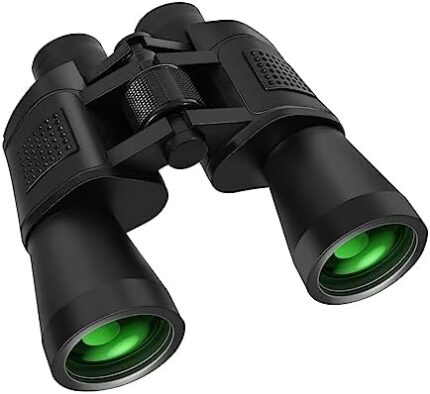 Lolyer 10X50 Binoculars for Adults High Powered, Waterproof HD Binoculars for Bird Watching, Travel, Hiking, Hunting, Concert, Cruise Ship, Stargazing, Outdoor Sport with Carrying Bag and Neck Strap