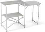 MOUNTAIN SUMMIT GEAR Camping Roll Top Kitchen Made from Weather-Resistant Aluminum (by Caddis Sports, Inc.)