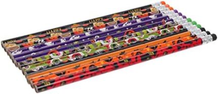 NOLITOY Girl Pencils 180 pcs Color Filler with Premium and Ghost Stationery Pens Students Bags Office Rewards Novelty Prizes Favor Pencils for Game Mixed Holiday Favors Ballpoint Party