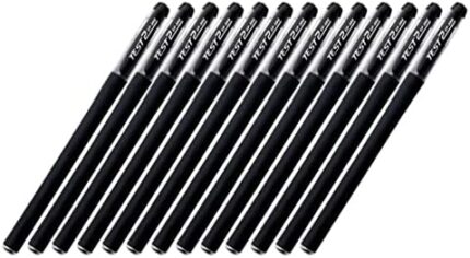 NUOBESTY Black Ink Pens Writing Smooth Pen Fine Portable Ink Adult for Notebook Mm Erball Book Stationery Illustration Premium Planner Deisgn Office Sketching Black Colored