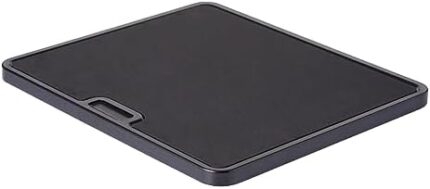 Nifty Large Appliance Rolling Tray, Black – Kitchen Caddy Sliding Tray, Integrated Rolling System, Non-Slip Pad Top, Sliding Tray for Coffee Maker, Stand Mixer, Blender, Toaster