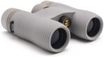 Nocs Provisions Field Issue 8x32 Waterproof Binoculars | Lightweight,Compact, 8X Magnification, Wide Field of View with Fully Multi-Coated Lenses for Bird Watching, Camping Hunting, and Hiking - Gray