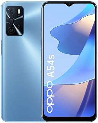 OPPO A54s Dual-SIM 128GB ROM + 4GB RAM (GSM only No CDMA) Factory Unlocked 4G/LTE Smartphone (Pearl Blue) - International Version