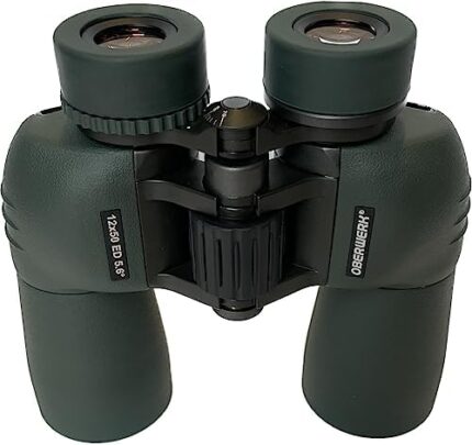 Oberwerk Special Edition Binocular (12x50) - Astronomy Binocular for Adults/High Powered, Porro-Prism, Superior Performance/Ergonomic & Waterproof/Hiking, Outdoor, Bird-Watching