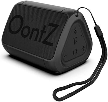 OontZ Angle Solo - Bluetooth Portable Speaker, Compact Size, Surprisingly Loud Volume & Bass, 100 Foot Wireless Range, IPX5, Perfect Travel Speaker, Bluetooth Speakers by Cambridge Sound Works (Black)