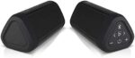 OontZ Ultra Bluetooth Speaker, Dual Edition Waterproof Bluetooth Speaker, Aux input, 14 Watts, Surround Sound, Rich Bass, Portable Wireless Speaker, Indoor Outdoor Speaker 20 hrs playtime (Black-Dual)
