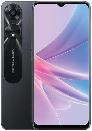 Oppo A78 Dual-SIM 128GB ROM + 8GB RAM (GSM only | No CDMA) Factory Unlocked 5G Smartphone (Glowing Black) - International Version