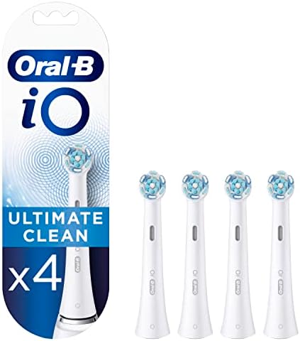 Oral-B - iO Ultimate Clean Replacement Heads - 4 Count (Pack of 1)