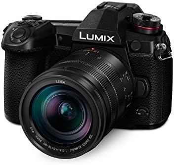 Panasonic DC-G9LK LUMIX G9 Mirrorless Camera, 20.3 Megapixels plus 80 Megapixel High-Resolution Mode with LEICA VARIO-Elmarit 12-60mm F2.8-4.0 Lens, 3", Black