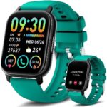 Poounur Smart Watch(Answer/Make Call), 1.85" Smartwatch for Men Women IP68 Waterproof, 112 Sport Modes, Fitness Activity Tracker, Heart Rate Sleep Monitor